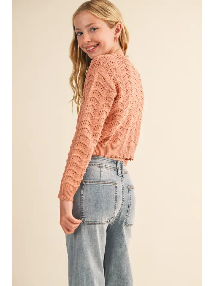 The Willow Pointelle Sweater