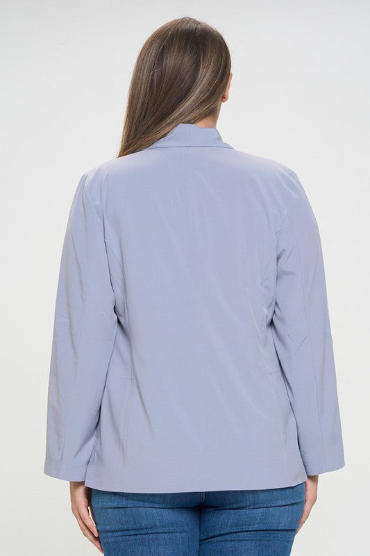 Classic Grey Open-Front Blaze Plus