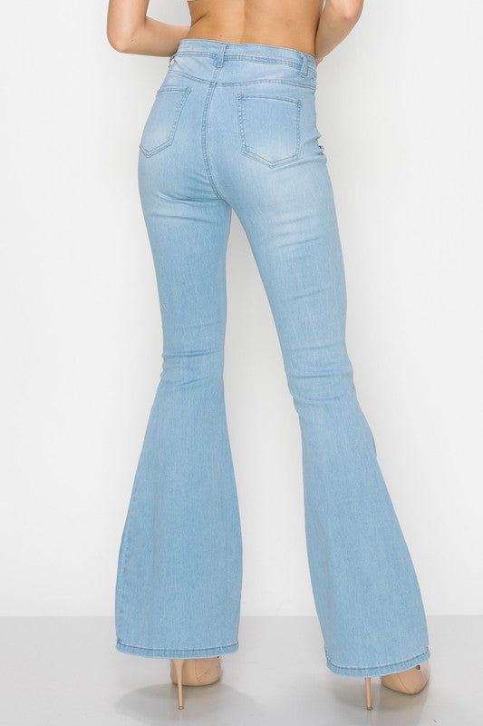 Valencia Bell Bottom Plus Jeans