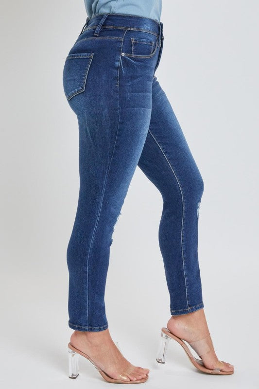 Petite Tummy Control Skinny Jeans
