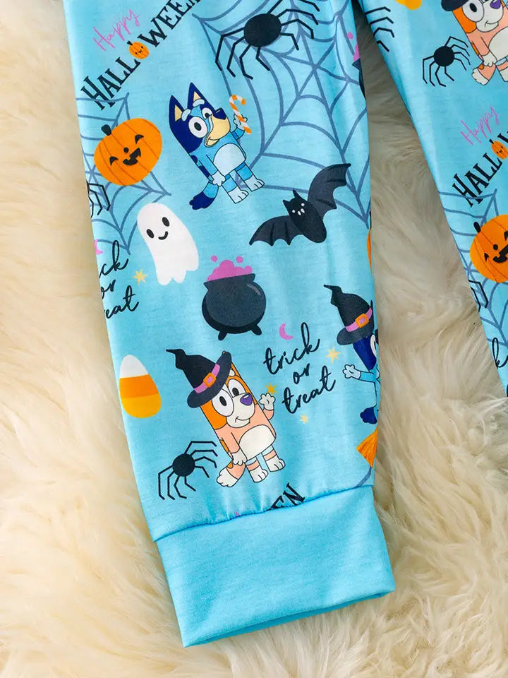 Spooky Bluey Halloween Pajama Set