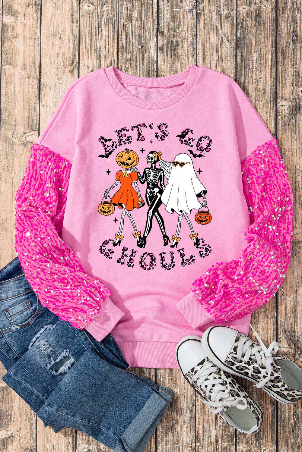 Ghoul Gang Glitter Top