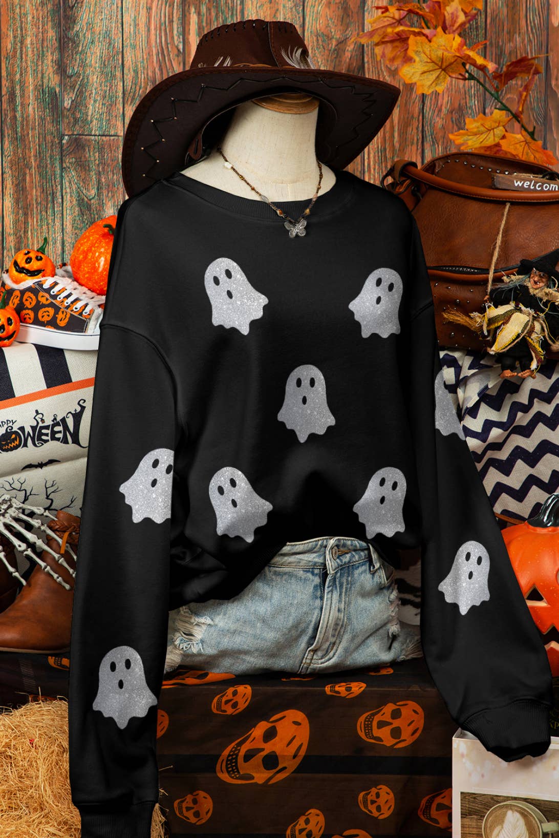Glitter Ghoul Sweatshirt