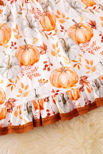 Autumn Angel Pumpkin Dress
