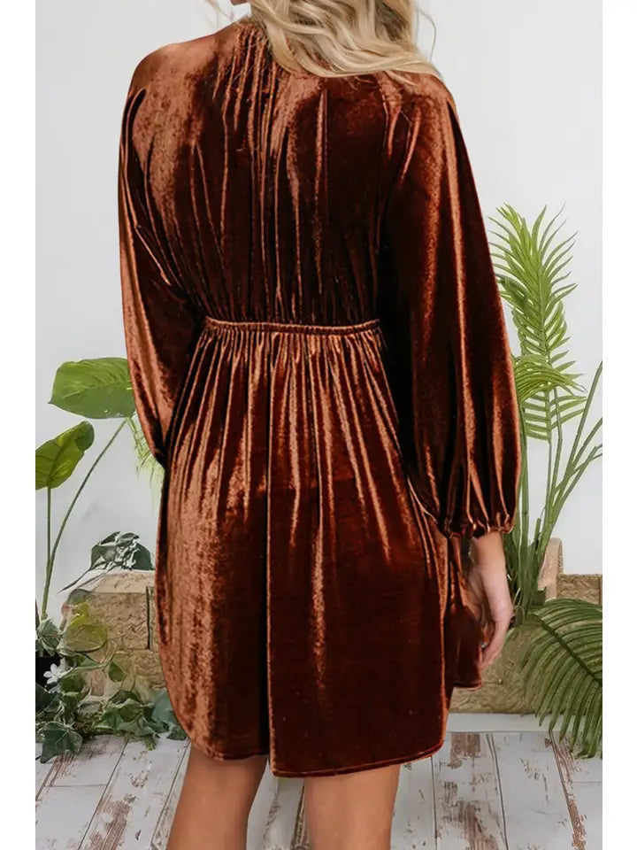 Claire Velvet Celebration Dress