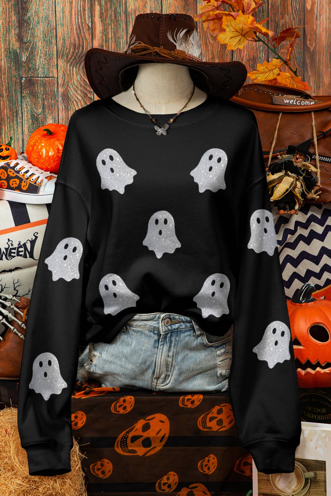 Glitter Ghoul Sweatshirt