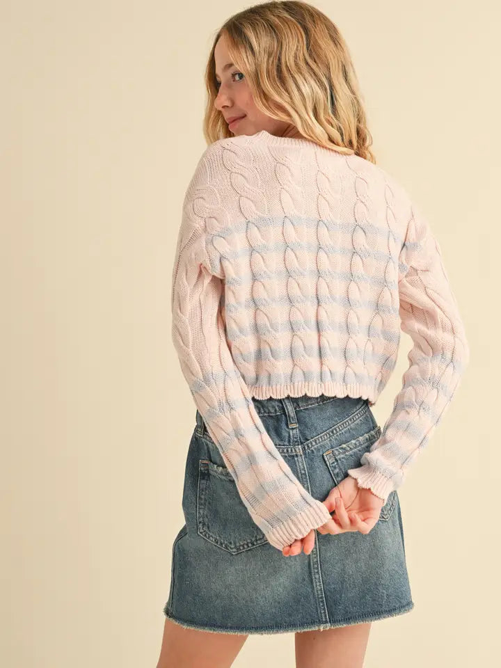 The Emma Cable Knit Sweater