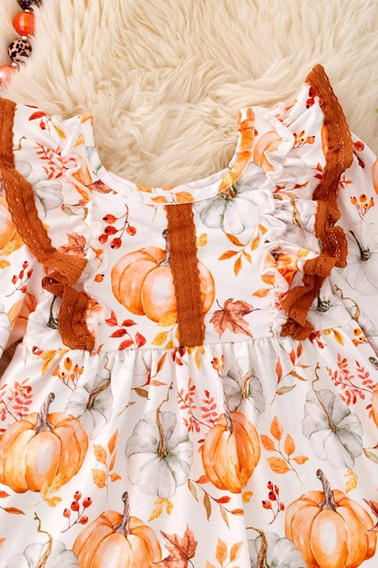 Autumn Angel Pumpkin Dress
