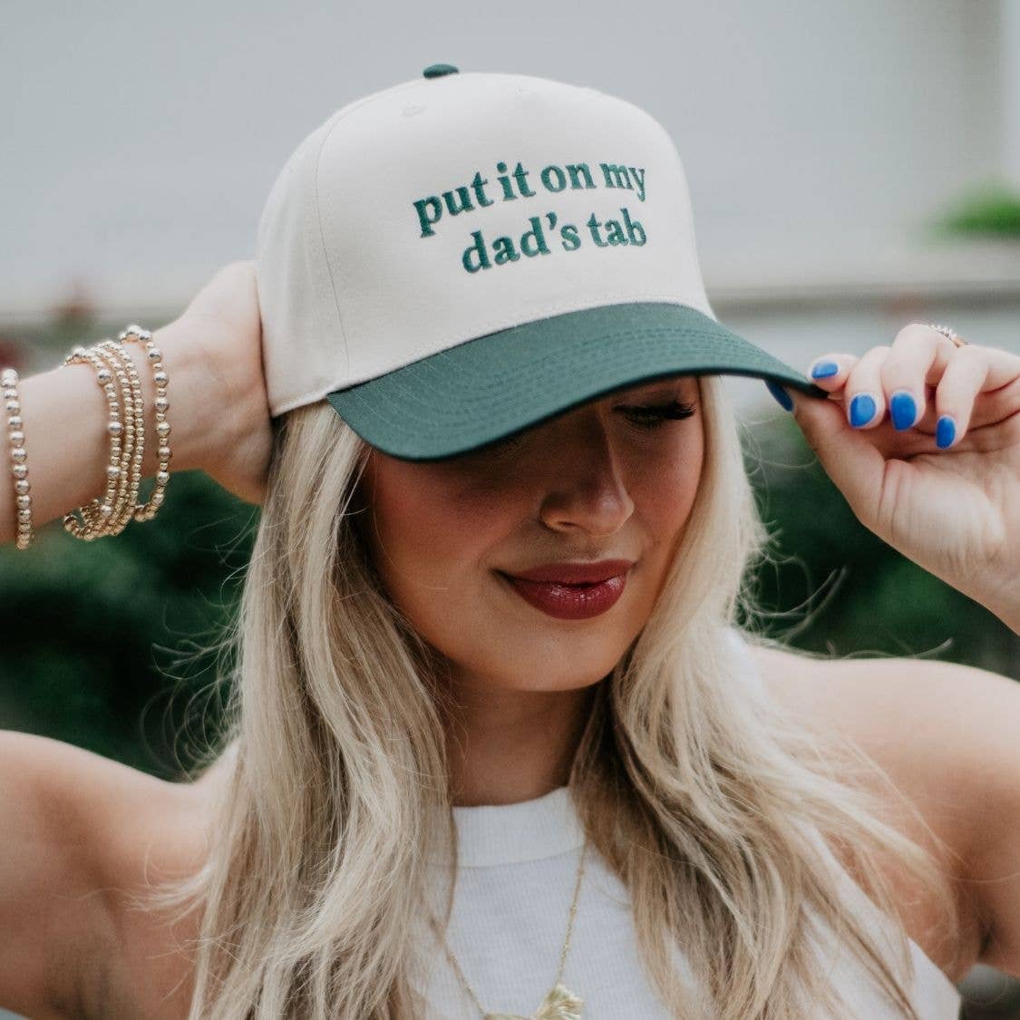 Dad’s Tab Trucker Hat