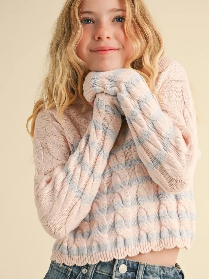 The Emma Cable Knit Sweater