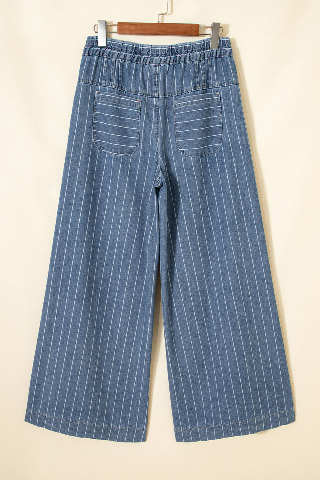 Tidal Wave Pleated Denim