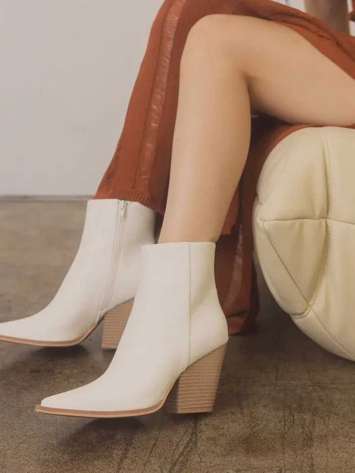 Sonia Western Ankle Boot