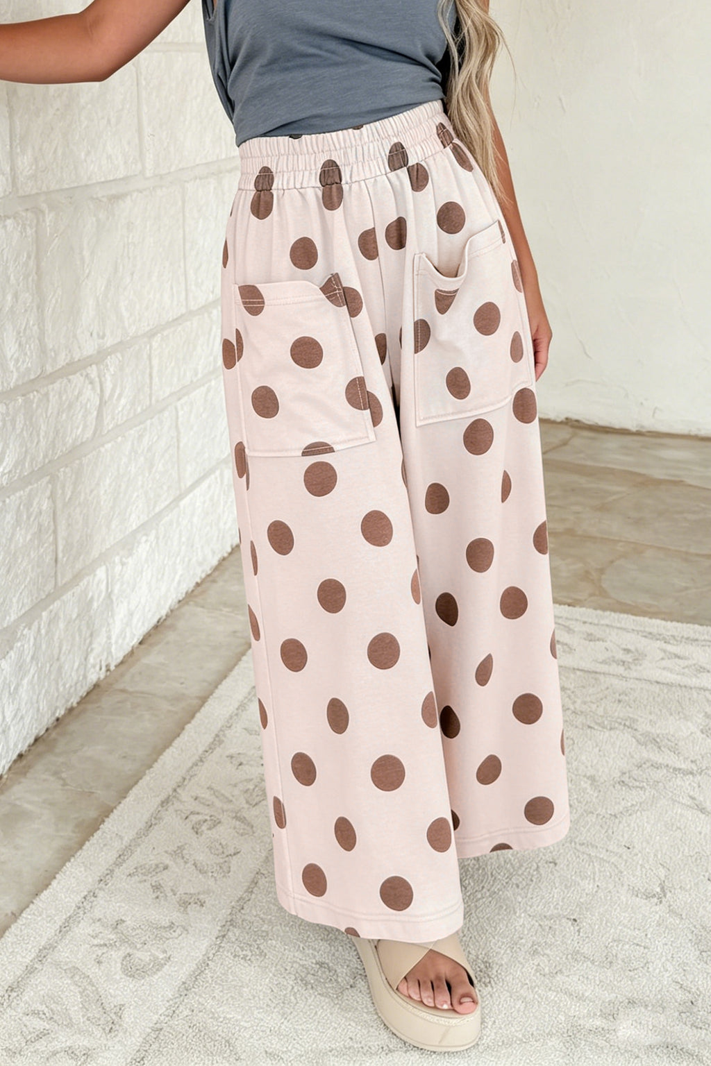 Vintage Picnic Polka Dot Pants