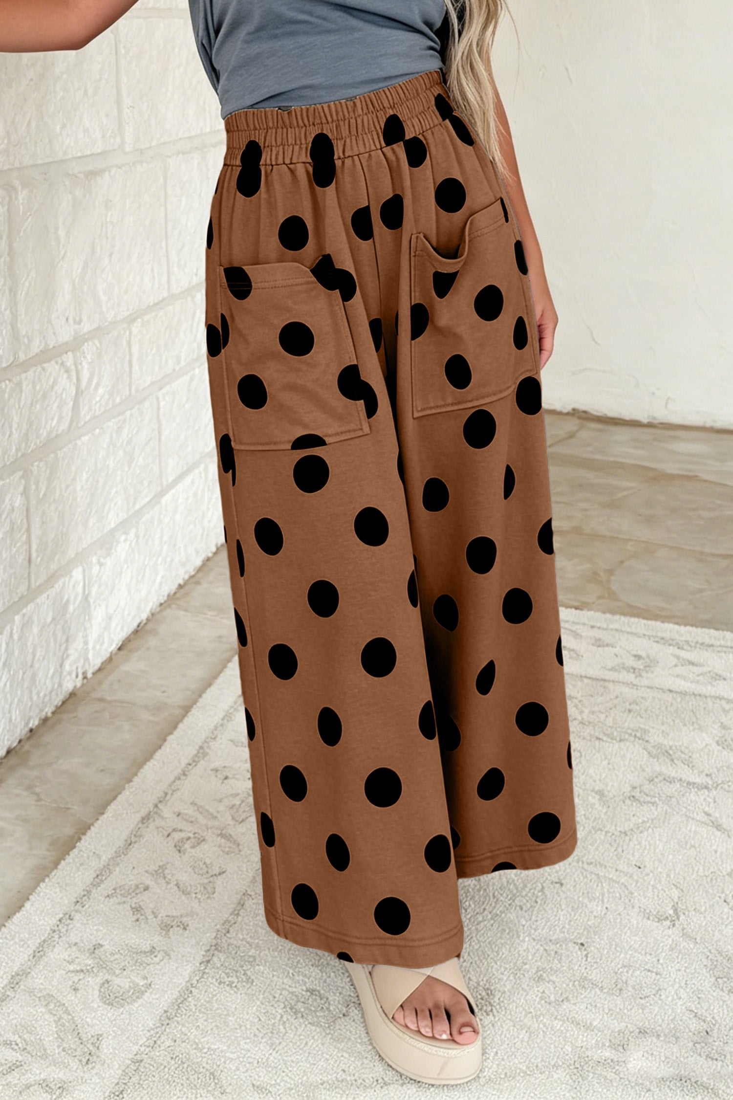 Vintage Picnic Polka Dot Pants