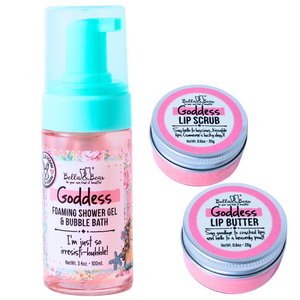 Goddess Mini Bath & Body Gift Set | Gifts for Women, Teens