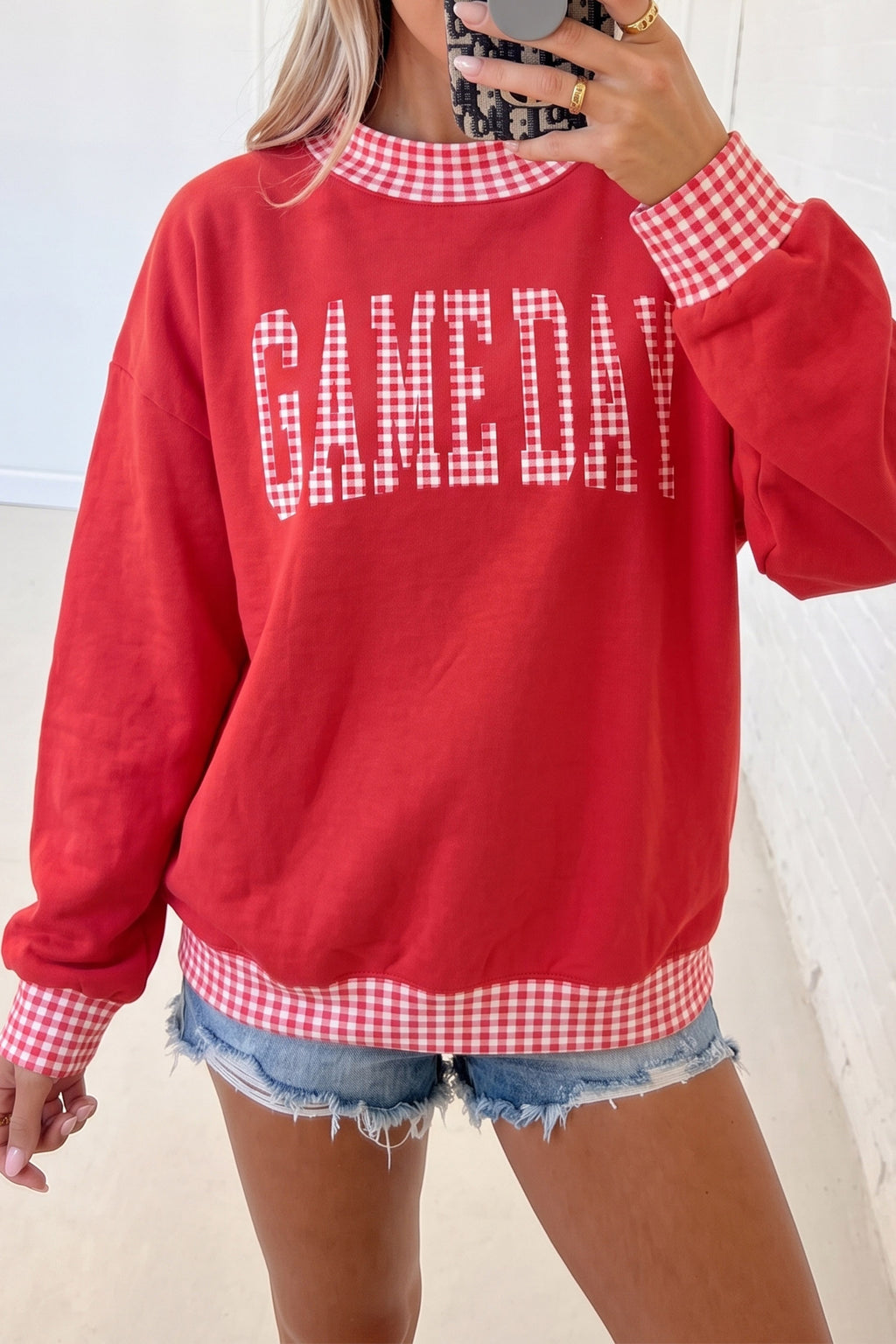 Bleacher Babe Tunic Sweatshirt