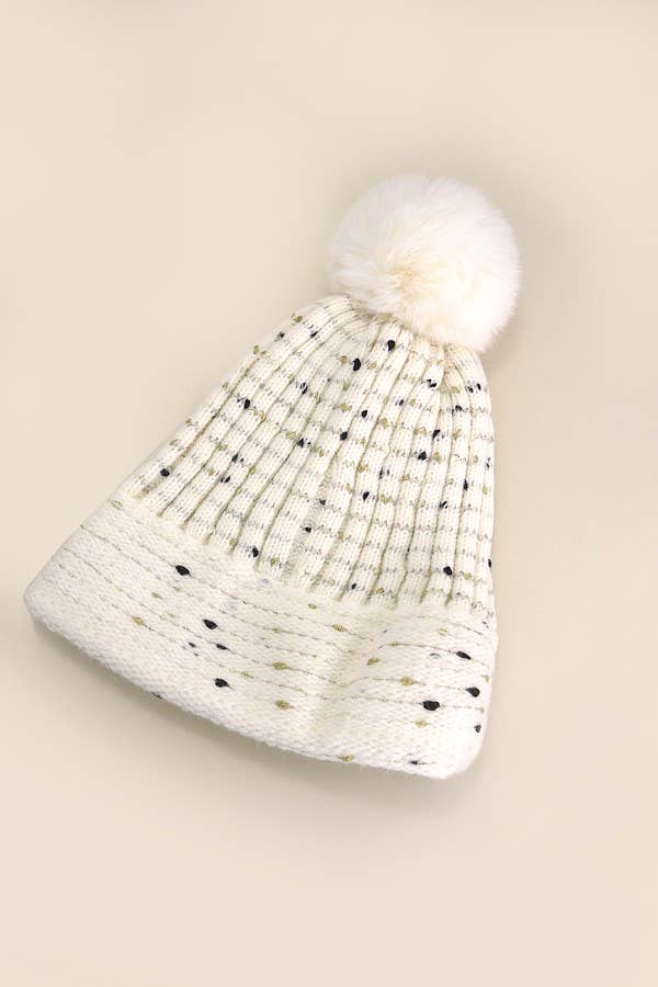 Snowday Sparkle Beanie