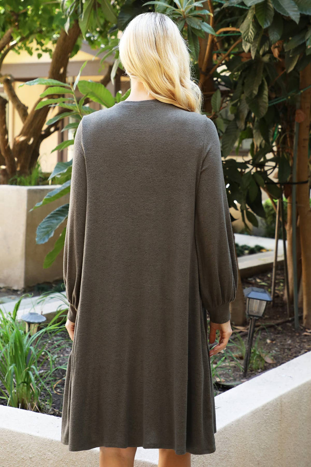 Sweet Olive Whispers Dress