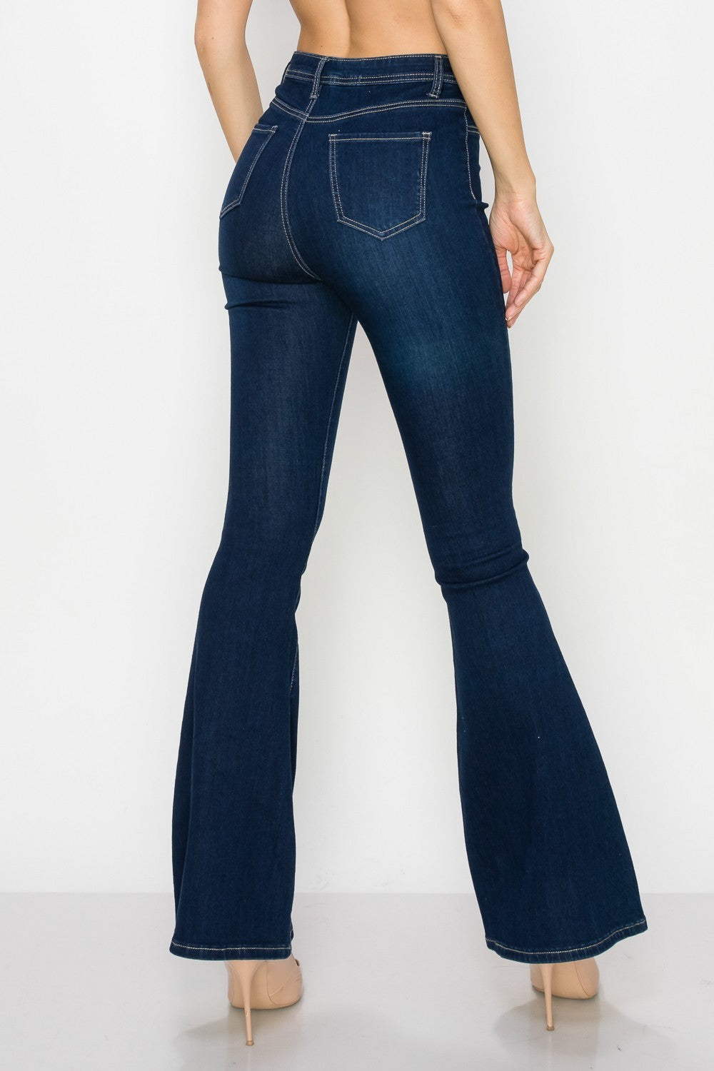 Valencia Bell Bottom Plus Jeans