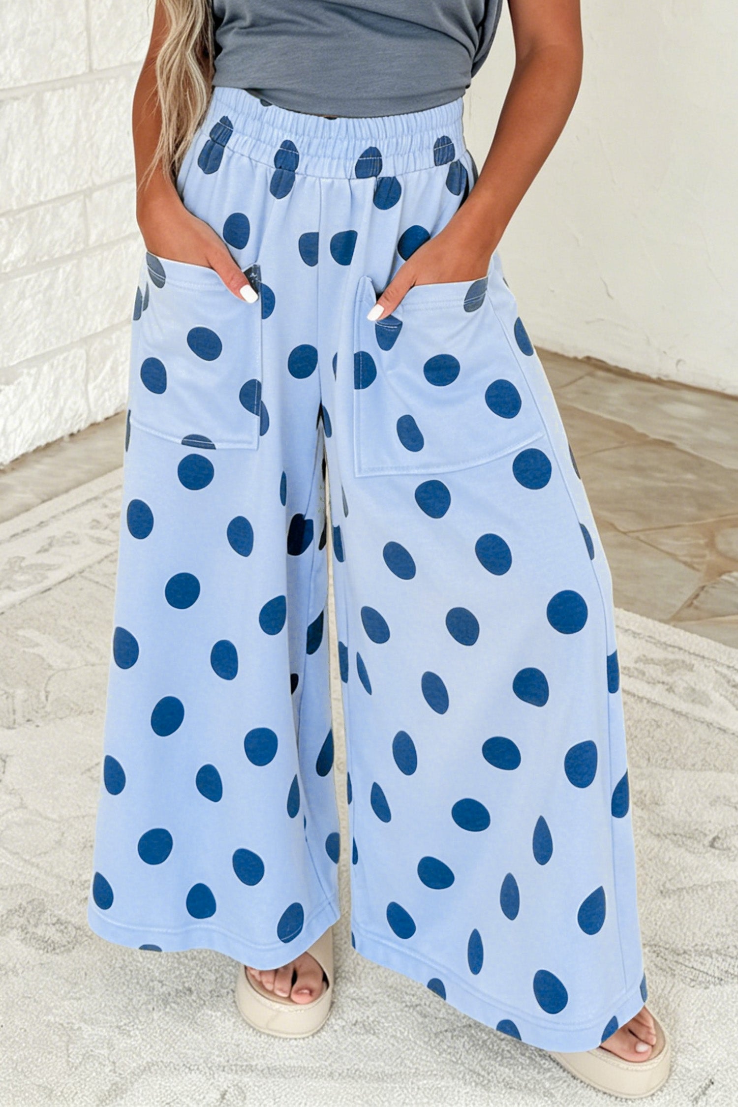 Vintage Picnic Polka Dot Pants