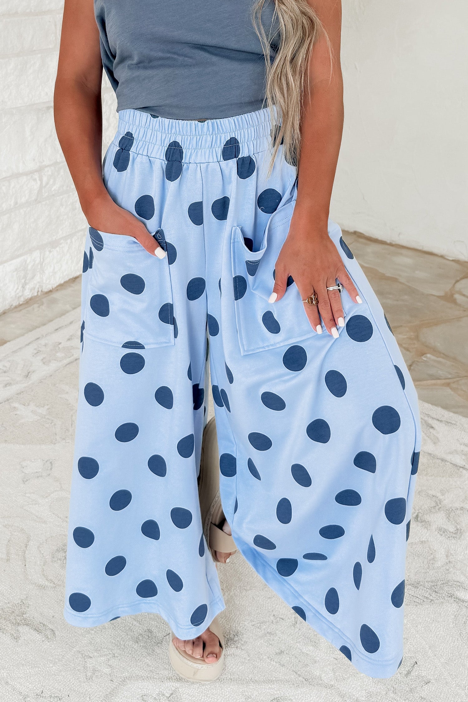 Vintage Picnic Polka Dot Pants