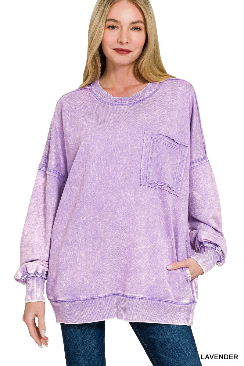 Vintage Wash Pullover