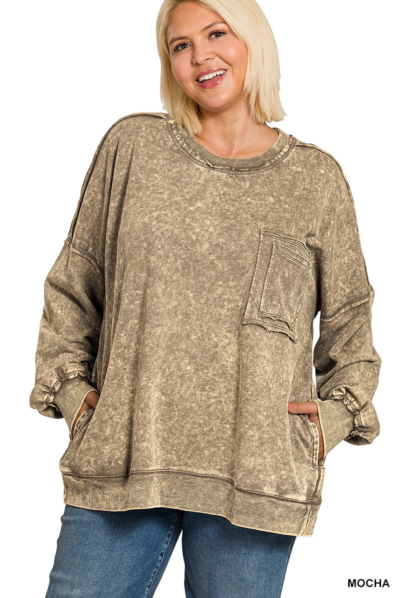 Vintage Wash Pullover