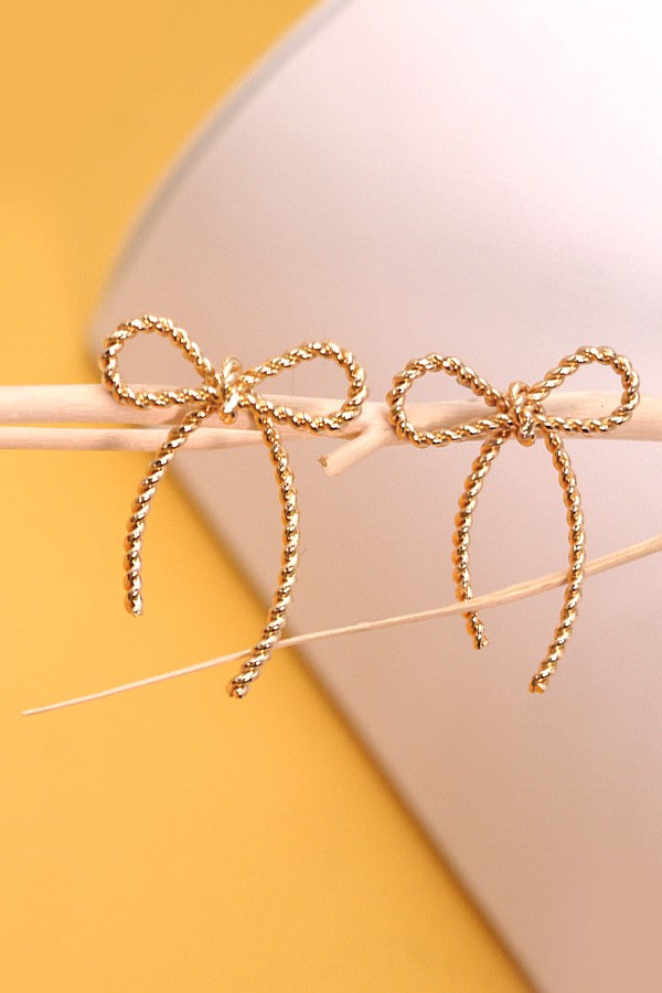 Boss Babe Bows Earrings
