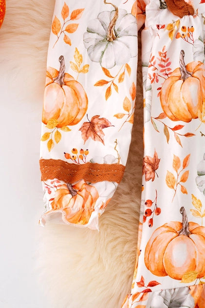 Autumn Angel Pumpkin Dress