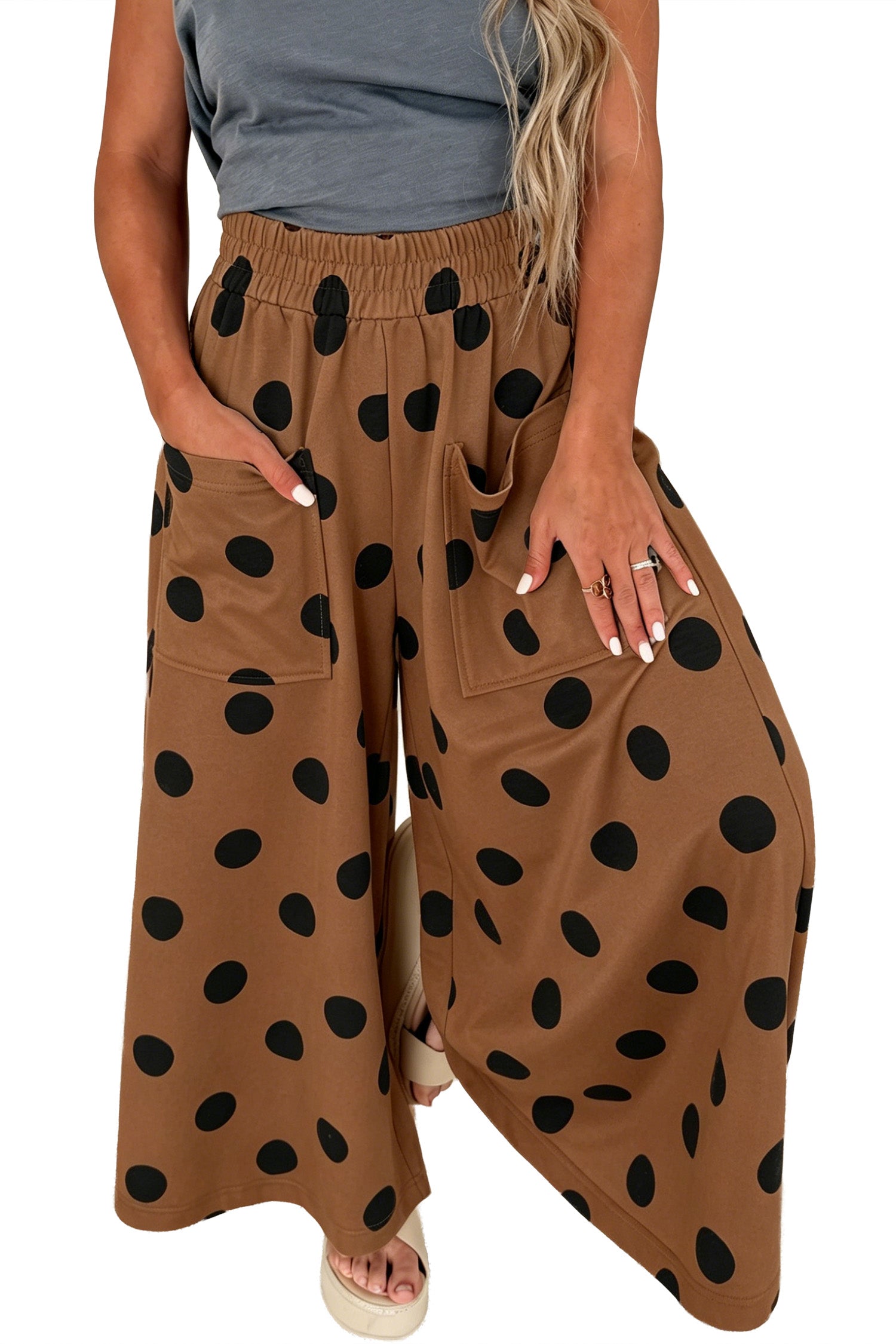Vintage Picnic Polka Dot Pants