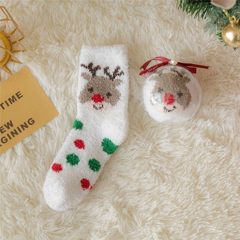 Happy Cheer Christmas Socks