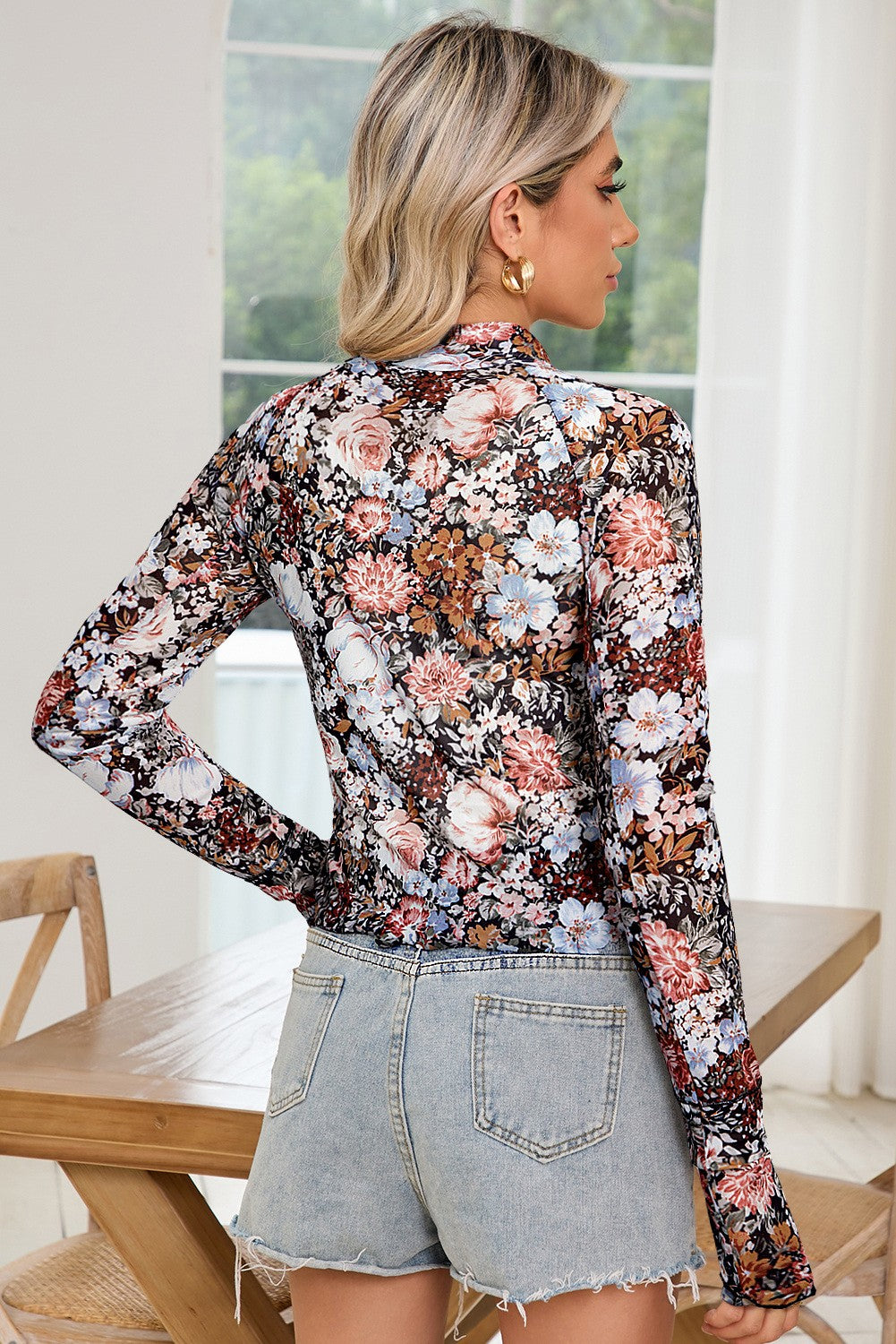 Bloom and Grace Sheer Blouse