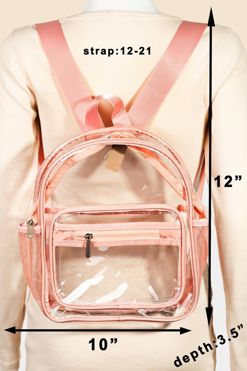 Vista Transparent Backpack