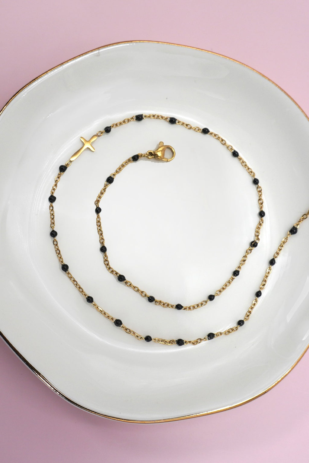 Radiant Cross Necklace