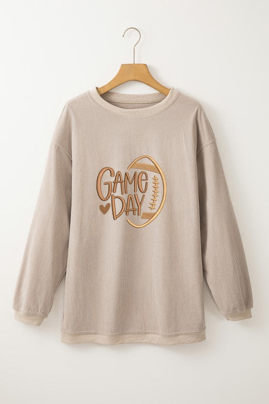 Game Day Corded Sweater