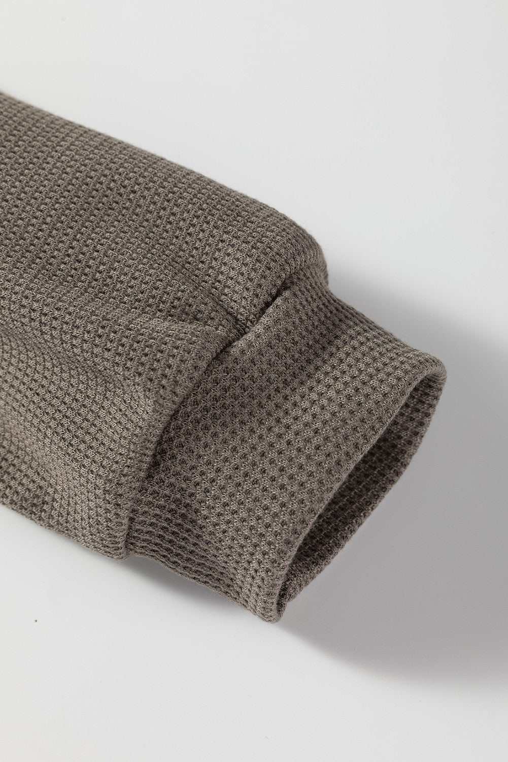 Cozy Waffle Mini Dress