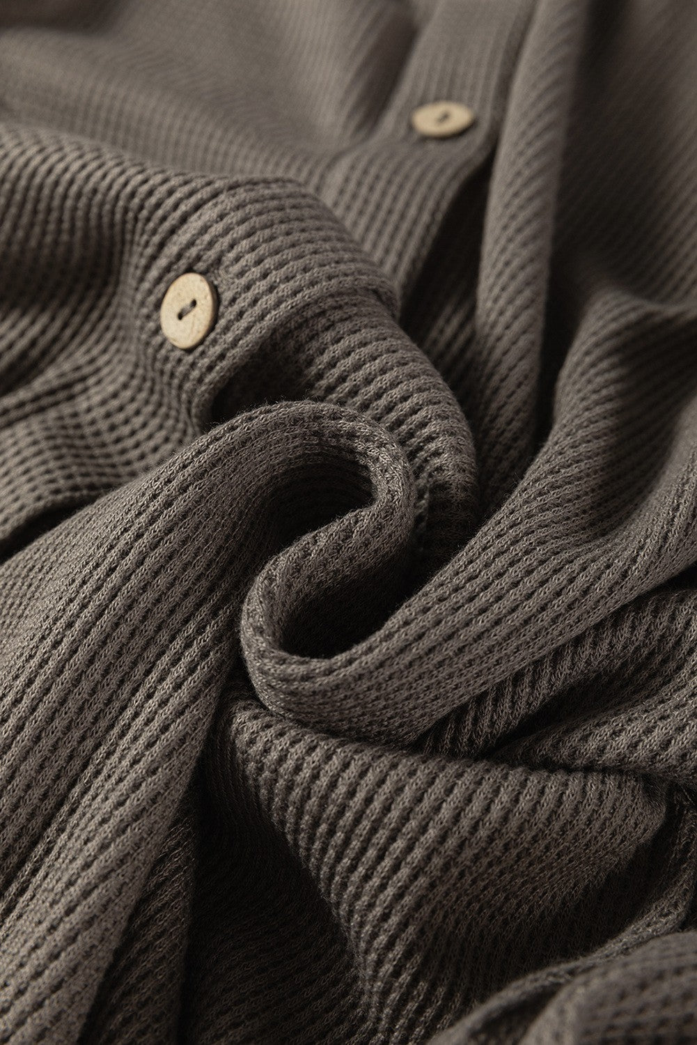 Cozy Waffle Mini Dress