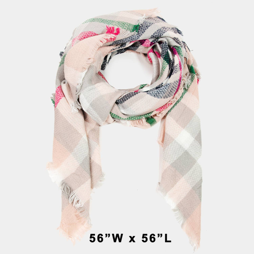 Blush Moment Knit Scarf