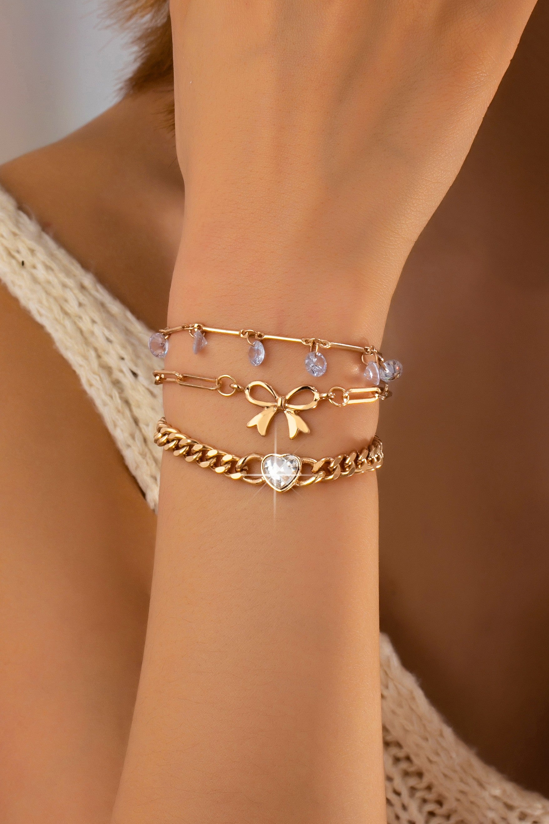 Spark & Bow Bracelet Set