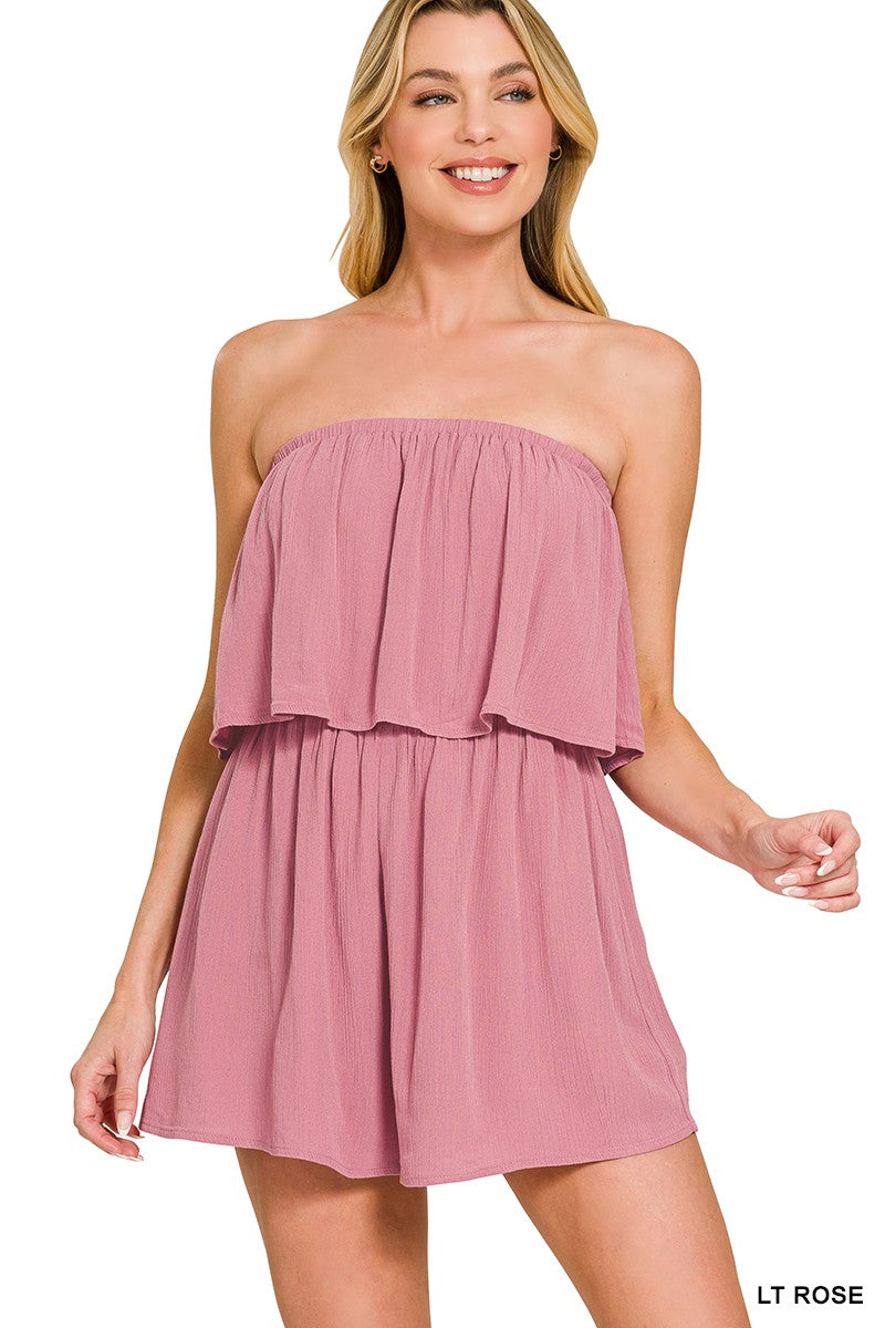 Free Spirit Crinkle Romper