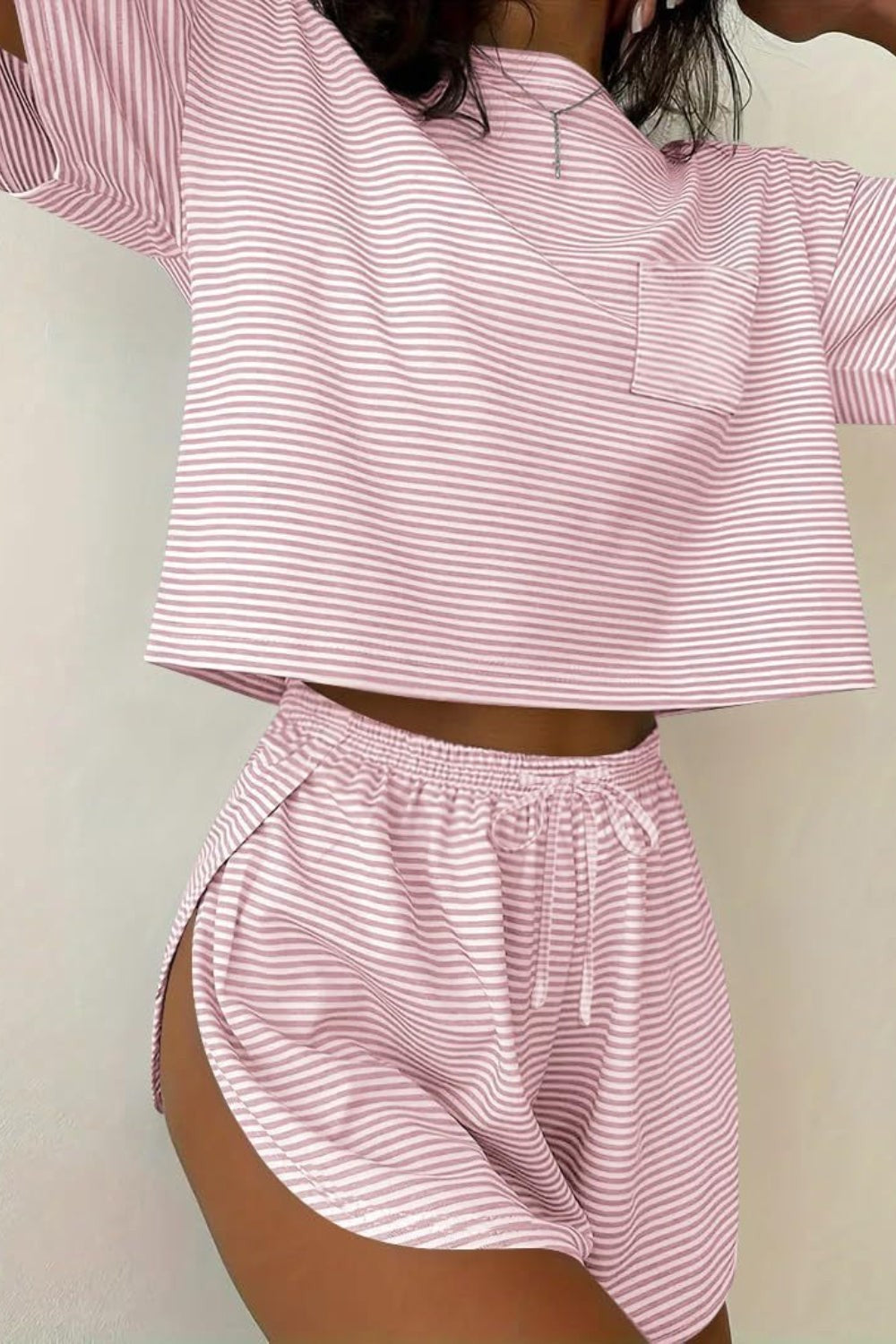 Short stripe set