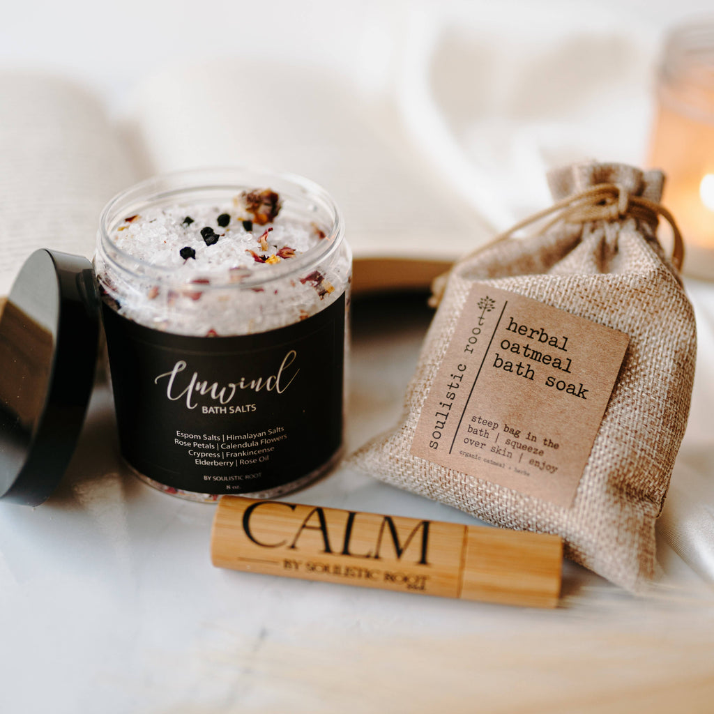 Calm Christmas Collection Self care set