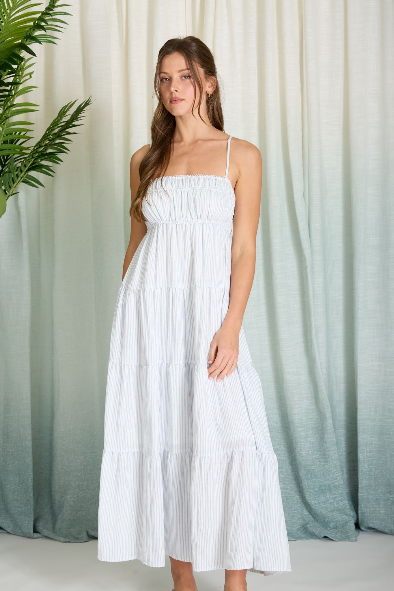 Seaside Charm Midi Dress