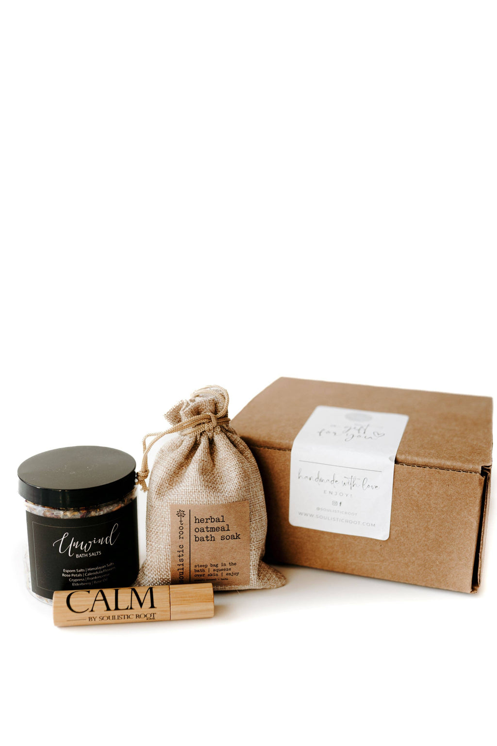 Calm Christmas Collection Self care set
