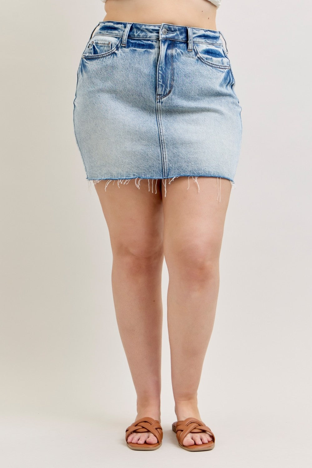 Modern Midi Skirt (Judy Blue)