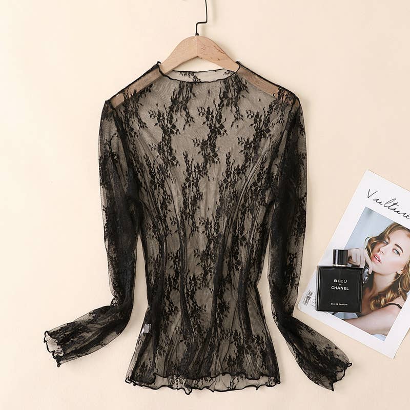 Wrap me in Lace Top