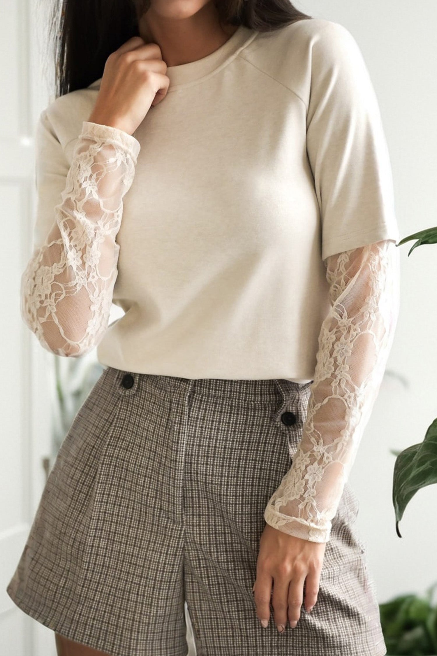 Ivory Grace Lace Top