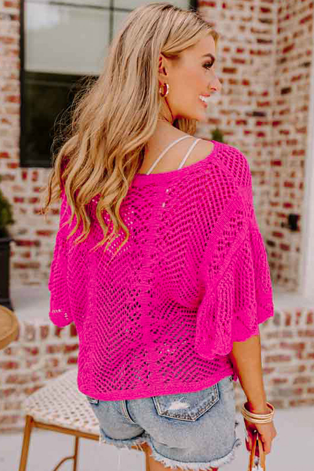 Rosewood Romance Knit Top