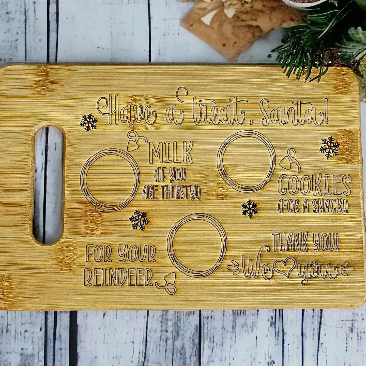 The Santa Treat Board