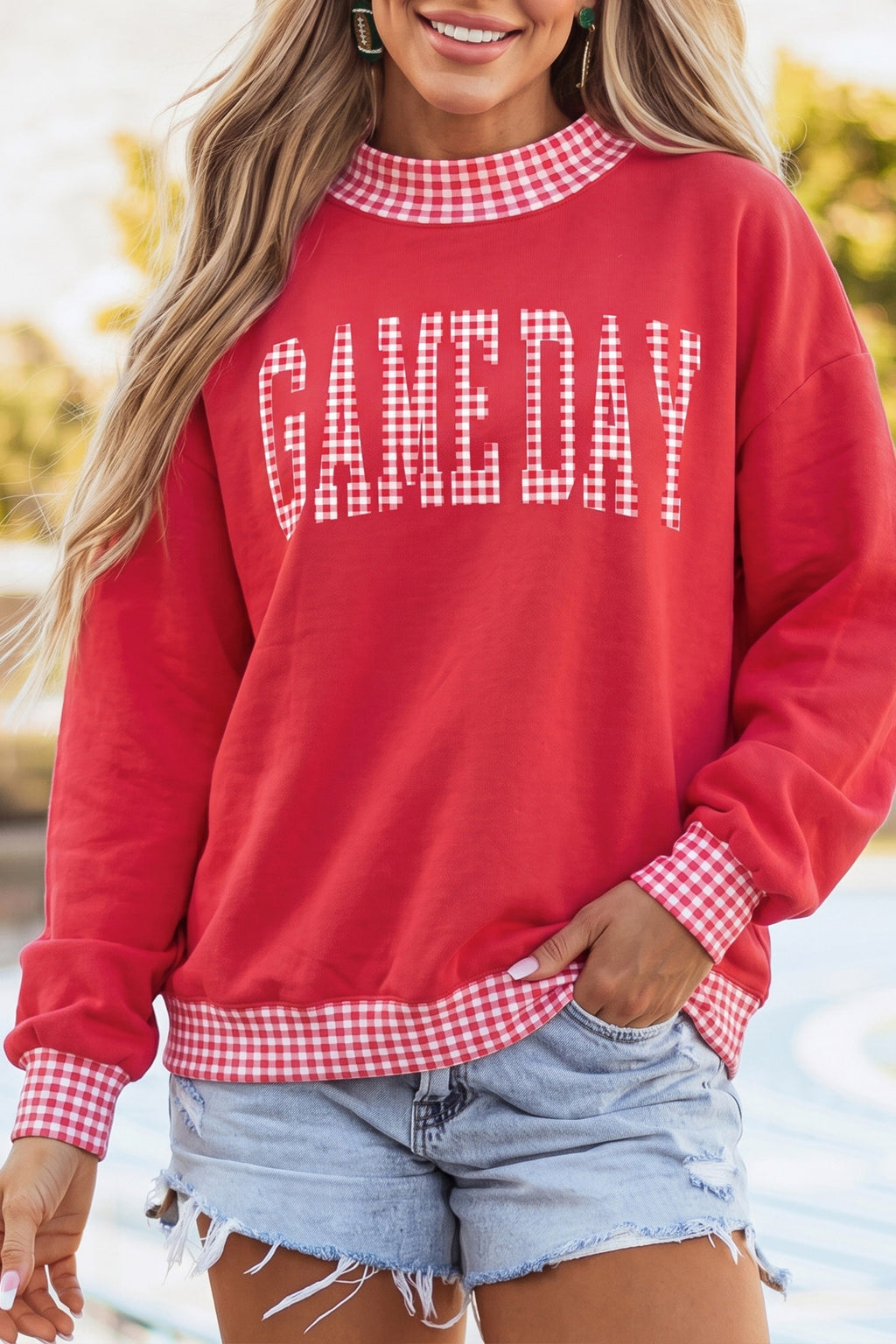 Bleacher Babe Tunic Sweatshirt